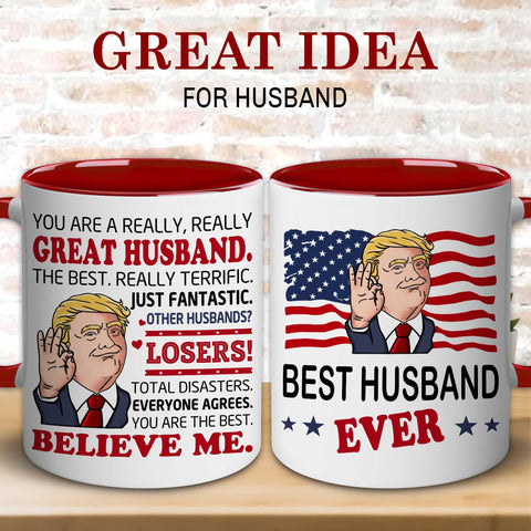 BECHUSKY mug handle close-up, comfortable grip for busy mornings.