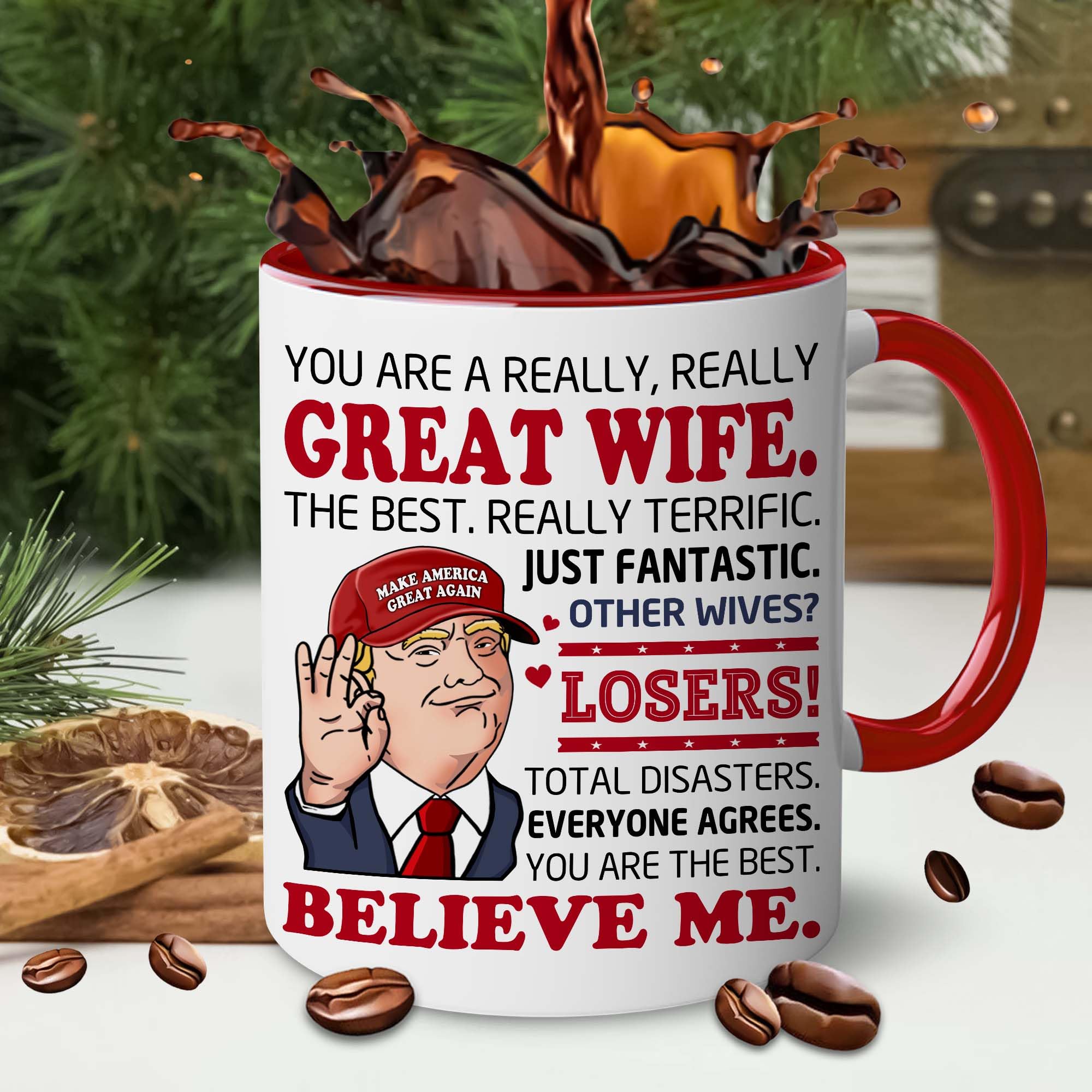 BECHUSKY Microwave Safe Mug – easy cleanup and quick reheats.