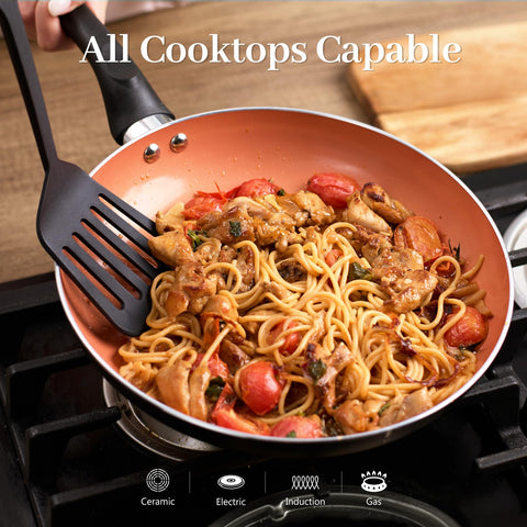 BECIGAR 9.5-inch casserole with lid perfect for family meals