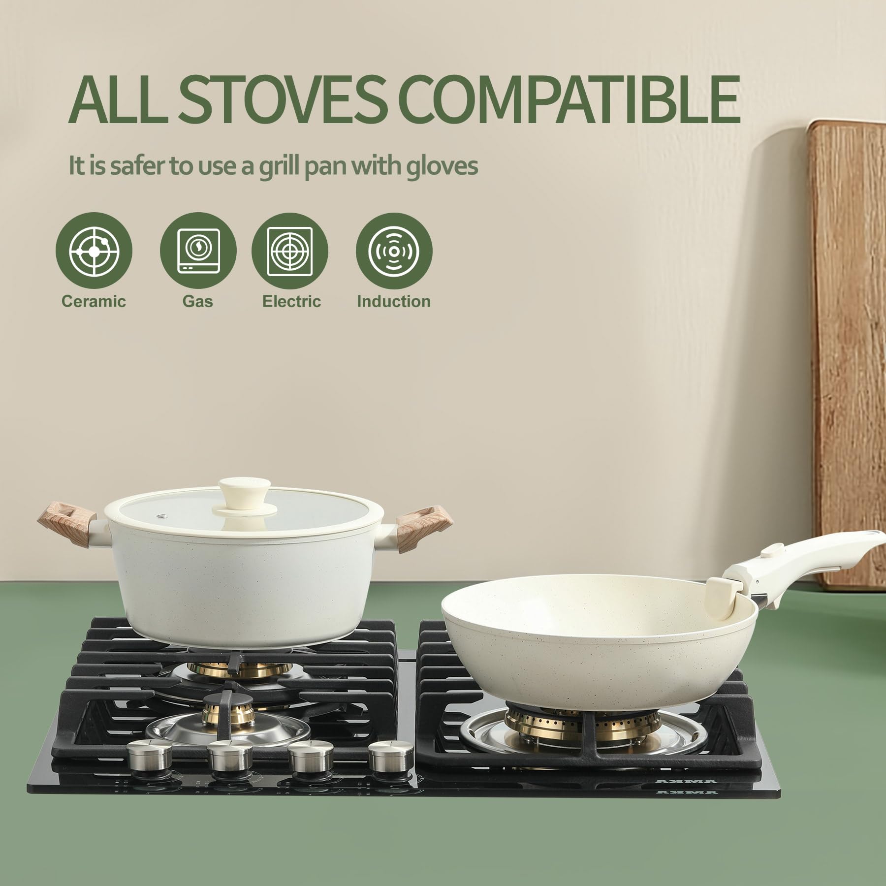 BECIGAR durable handles and rugged design tested for stability.