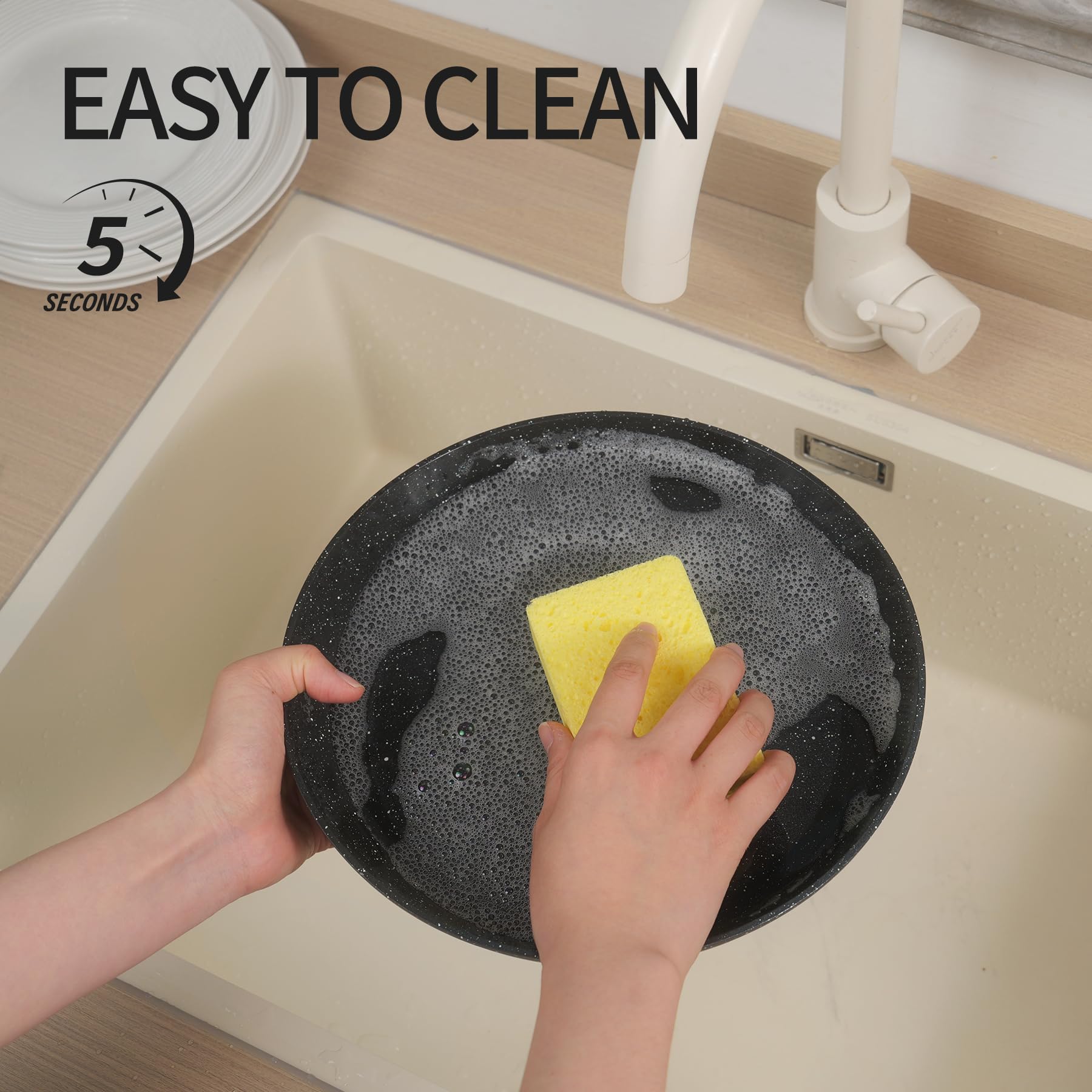 BECIGAR easy-cleaning with quick wipe-down after cooking.