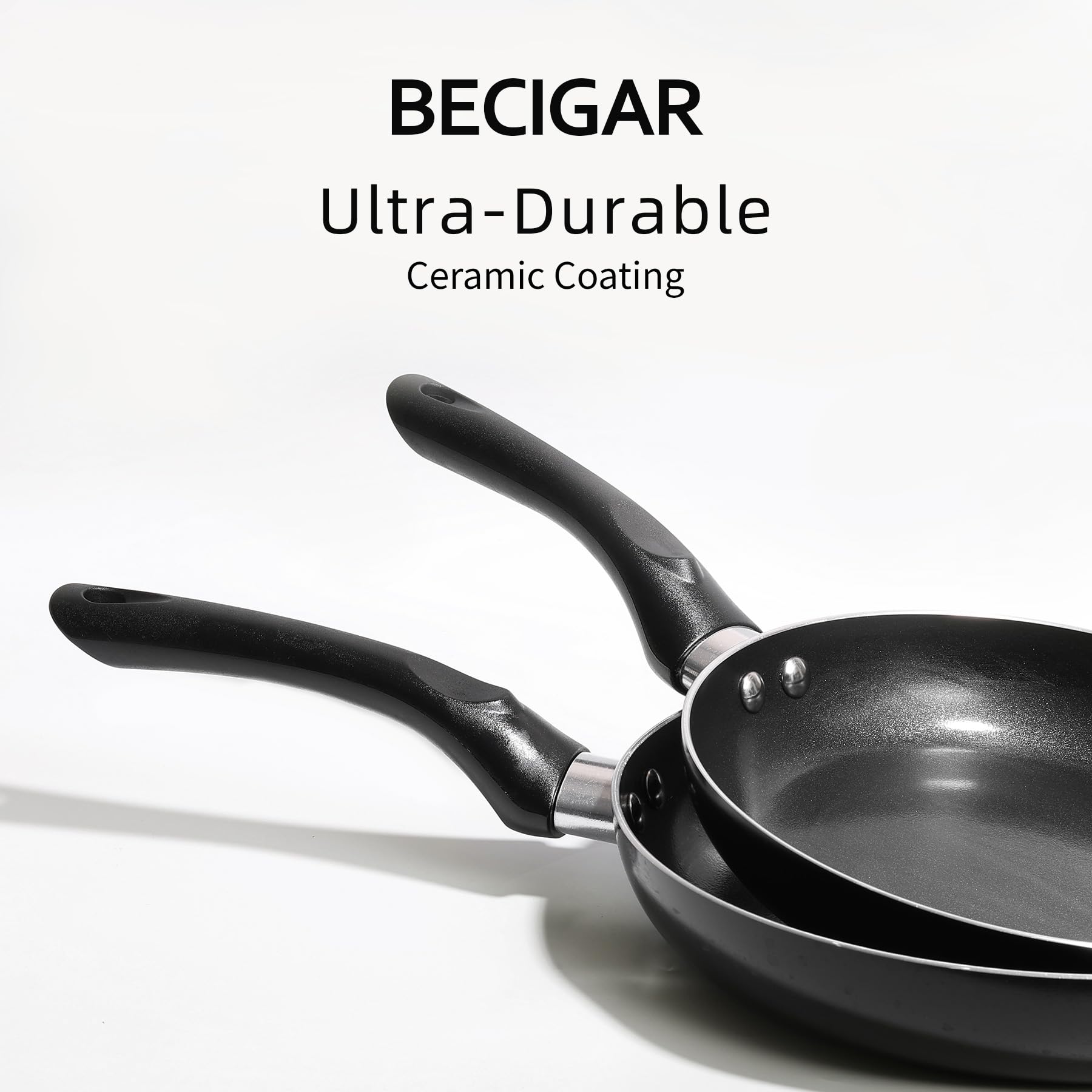BECIGAR silicone shovel for mess-free sautéing