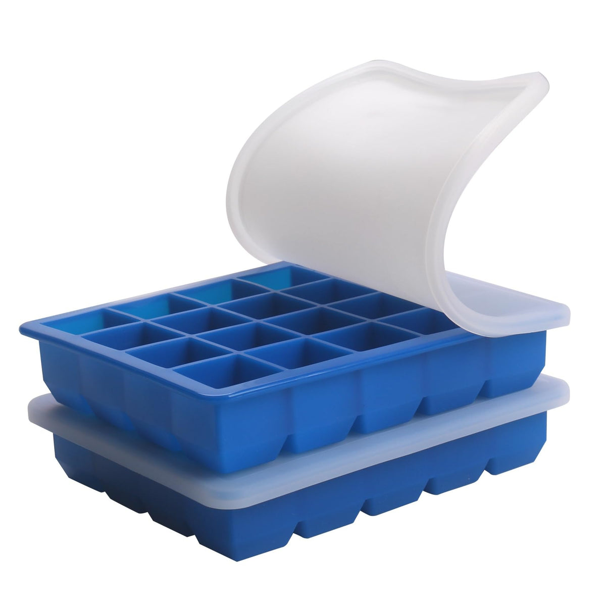 BECOKIT 20-section silicone ice tray with easy release for precise frozen portions