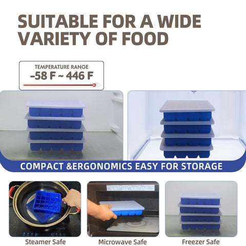 BECOKIT easy-release design tray shows spill-free portioning in action