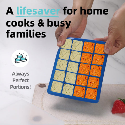 BECOKIT freezer tray baby food and purees convenient for feeding