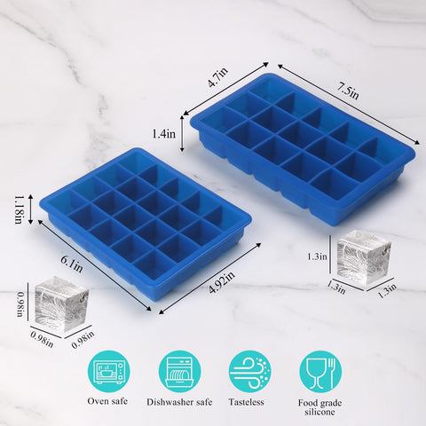 BECOKIT freezer tray garlic storage for quick cooking portions