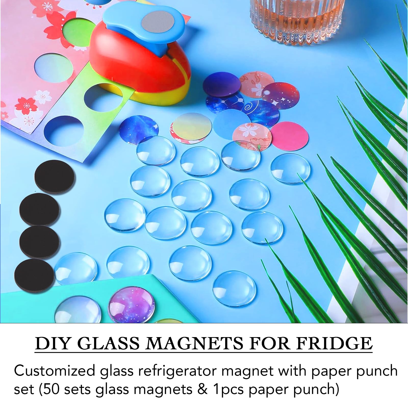 BEDARTIST magnetic discs with adhesive backing ready for quick mounting.