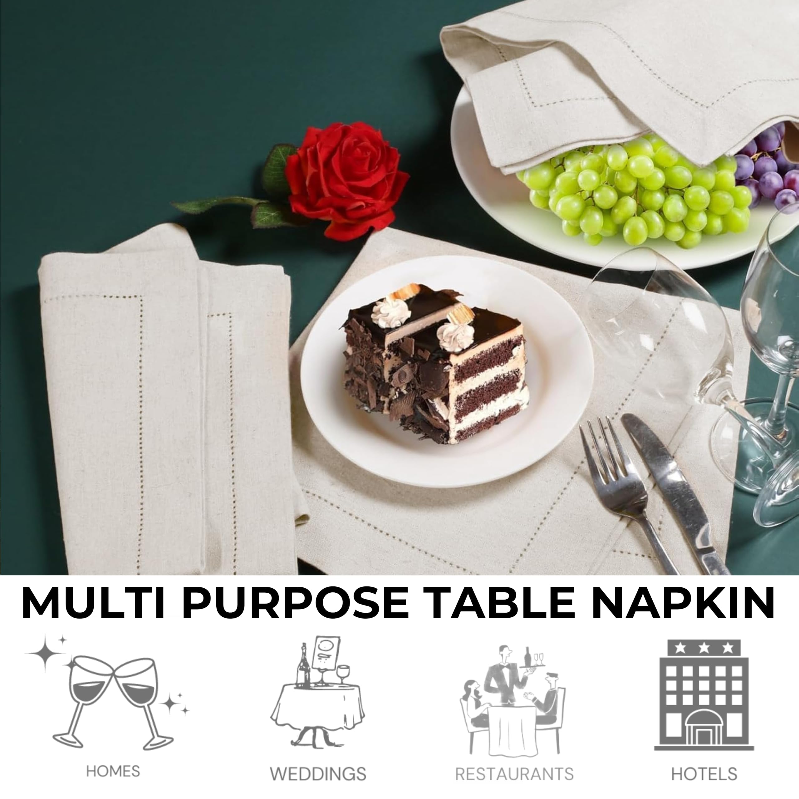 Bedding Craft natural napkins spark chic table styling ideas.