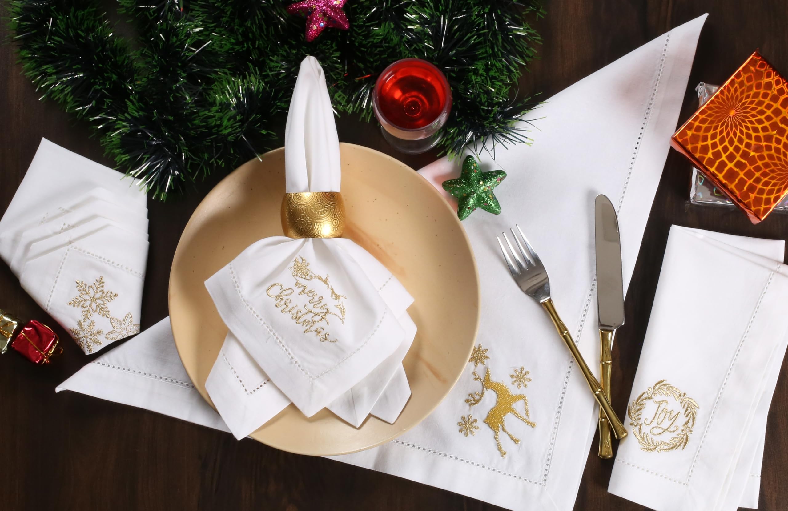 Bedding Craft eco-friendly reusable napkins supporting sustainable dining