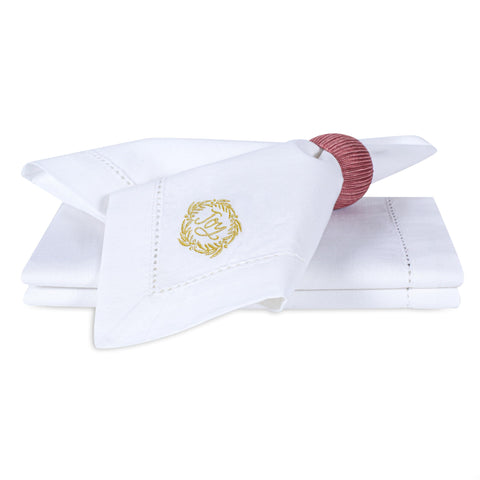 Bedding Craft large 18x18 napkins providing full table coverage