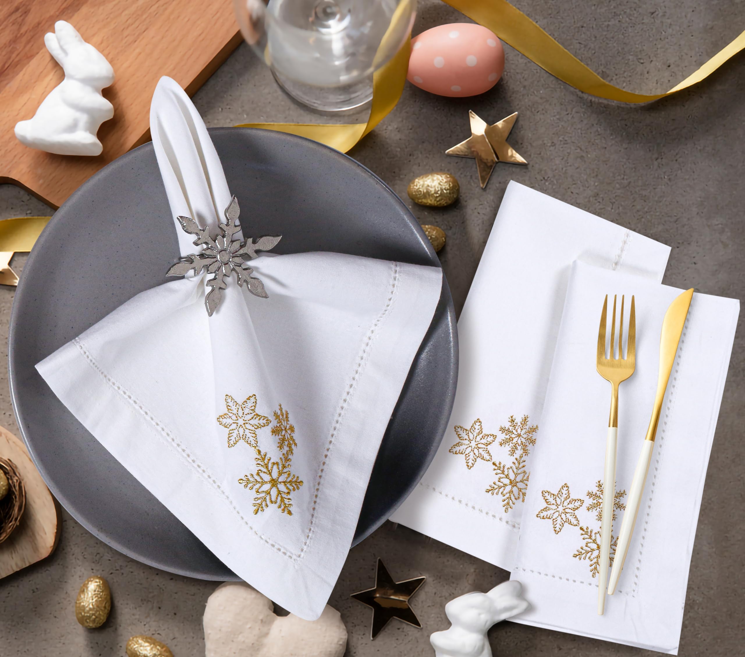 Bedding Craft soft cotton texture napkins comfortable to handle at meals