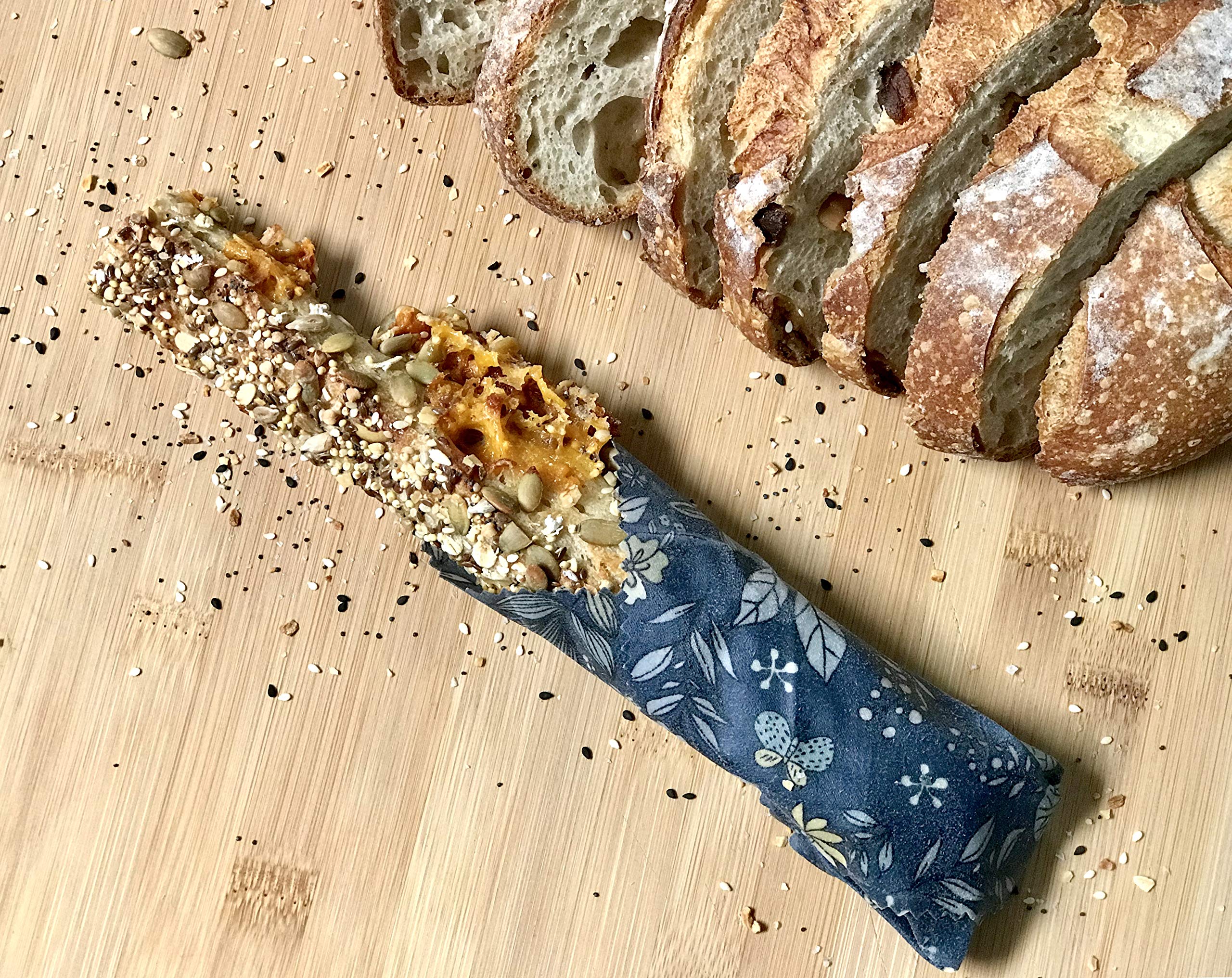 Bee Carefree sandwich wrap ready for on-the-go lunches