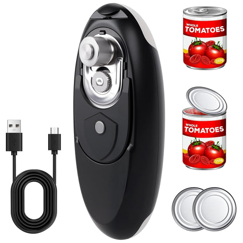BeEcone Electric Can Opener with USB rechargeable battery for long life.