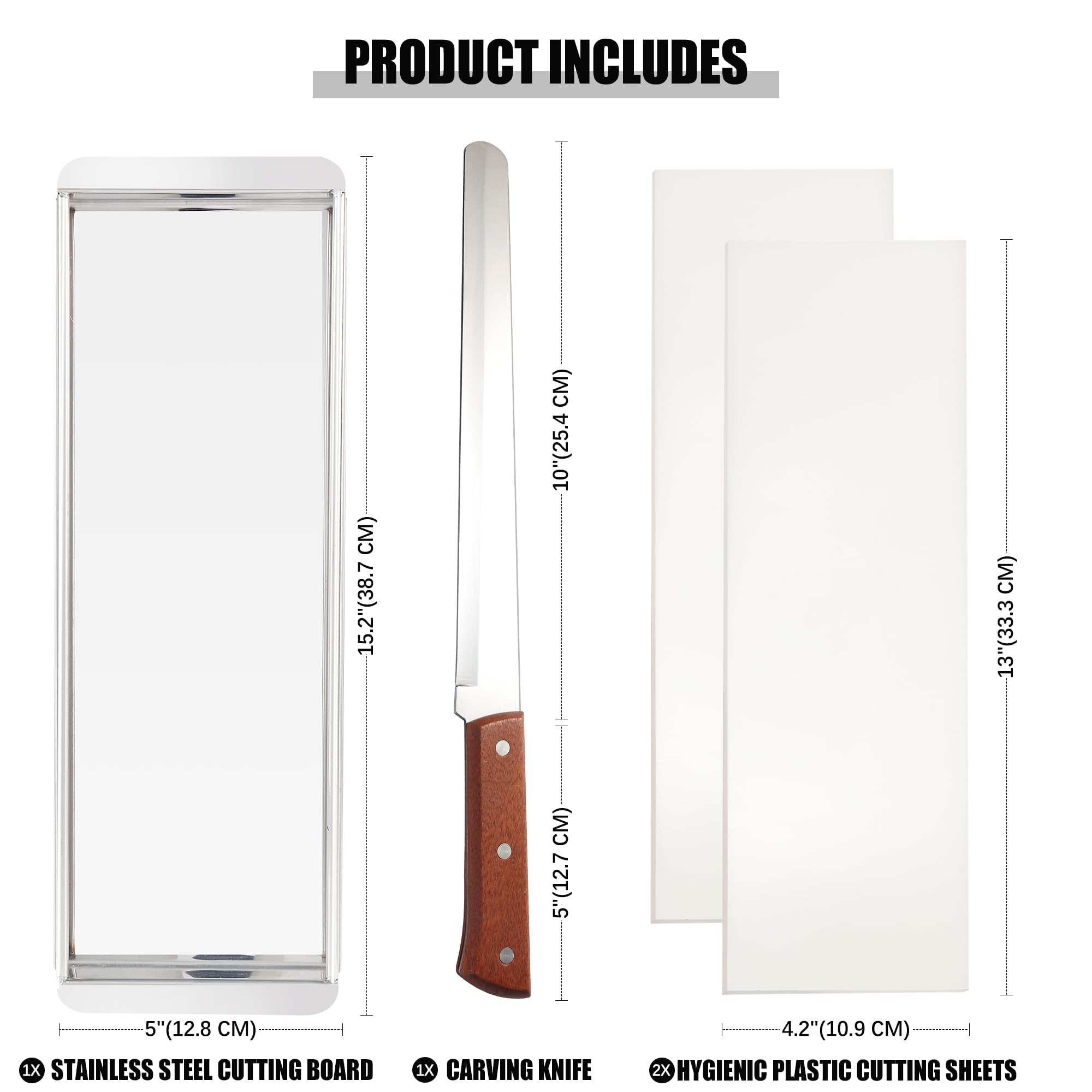 Beef Jerky Slicer Kit adjustable thickness to customize slices