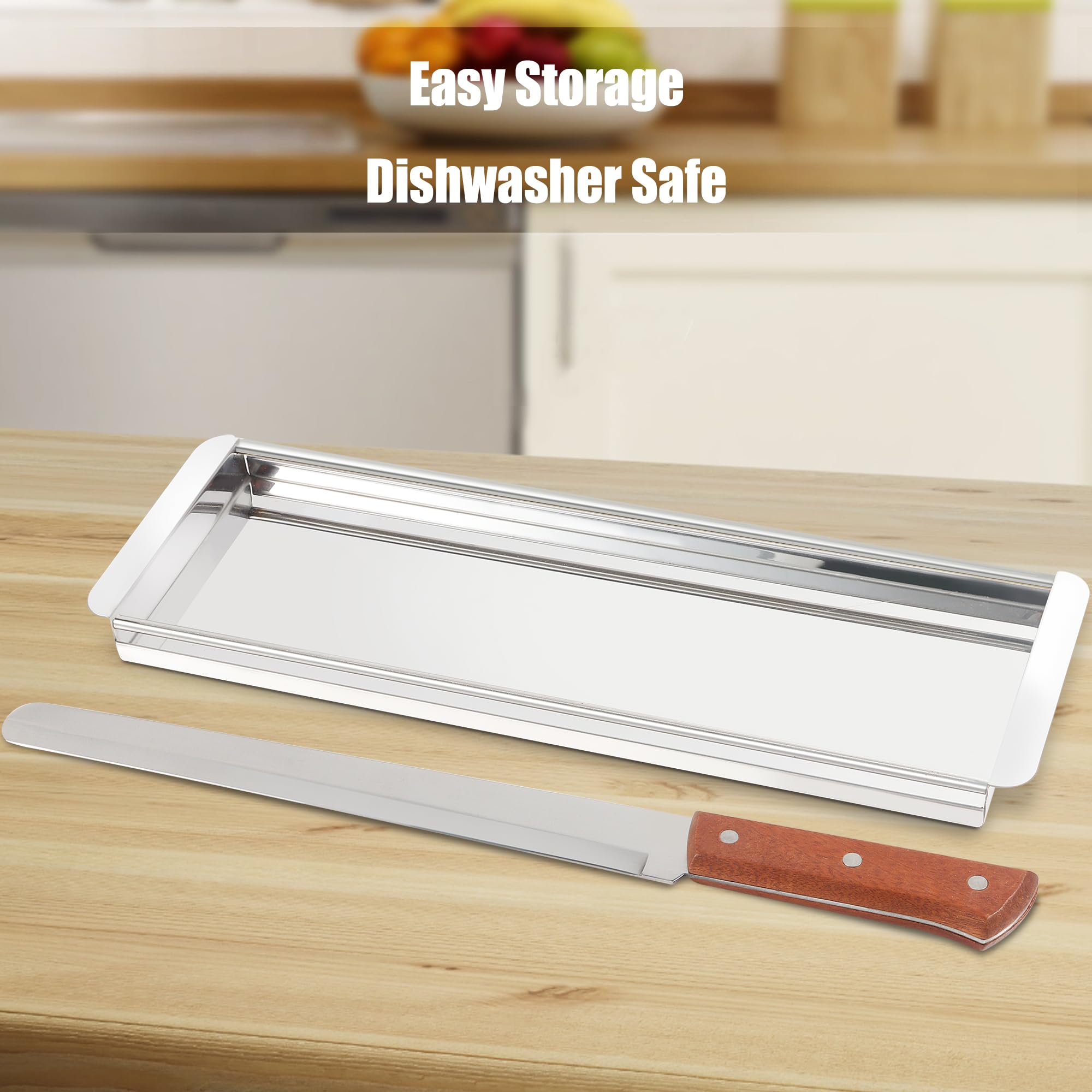 Beef Jerky Slicer Kit non-slip base ensures stable operation