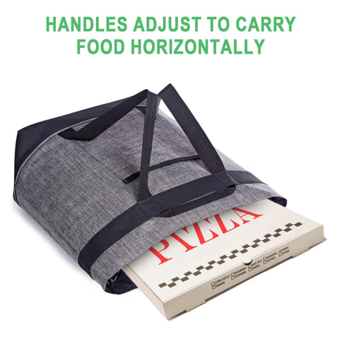 BeeGreen cooler bag with zippered top keeps items secure and organized.