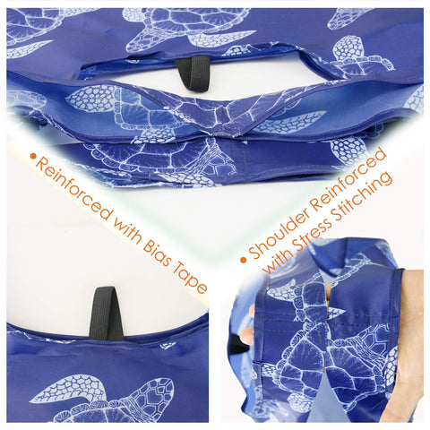 BeeGreen foldable carry-pouch keeps bags ready for trips.