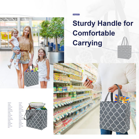 BeeGreen long-handles feature shown for comfortable hand or shoulder carry.