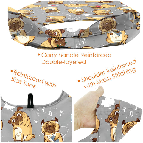 BeeGreen machine-washable tote stays clean after reusables use.