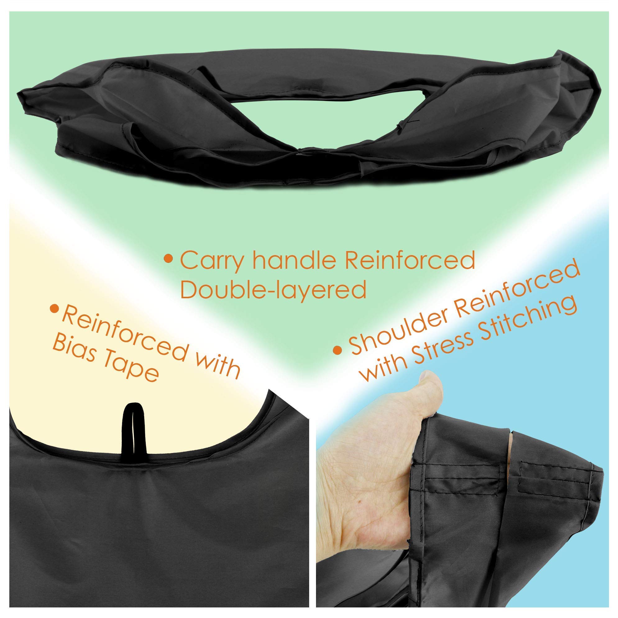 BeeGreen ripstop fabric detail emphasizes durability and reinforced seams.