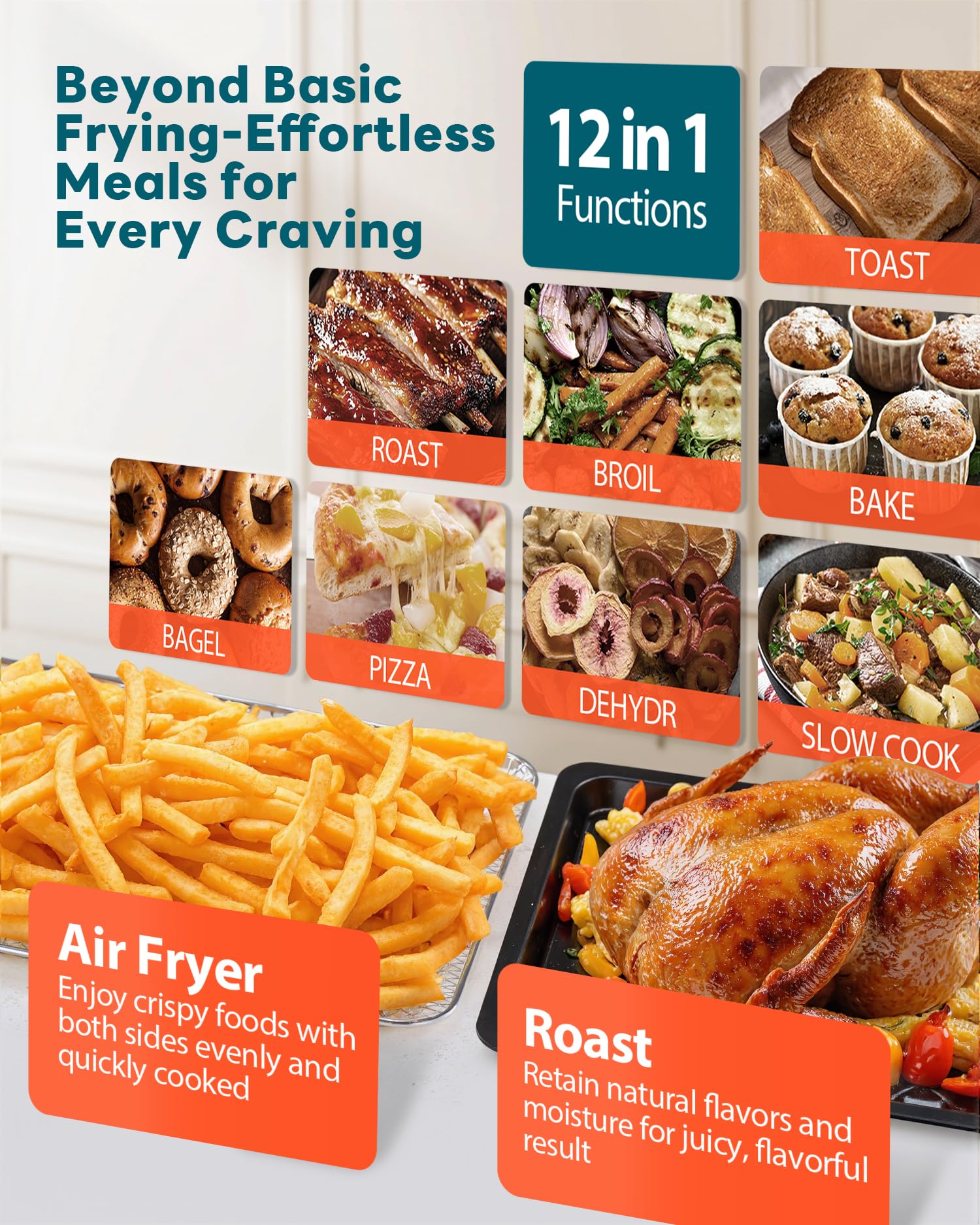 Beelicious Pro 28QT three-layer rack supports flexible layouts for dinners.