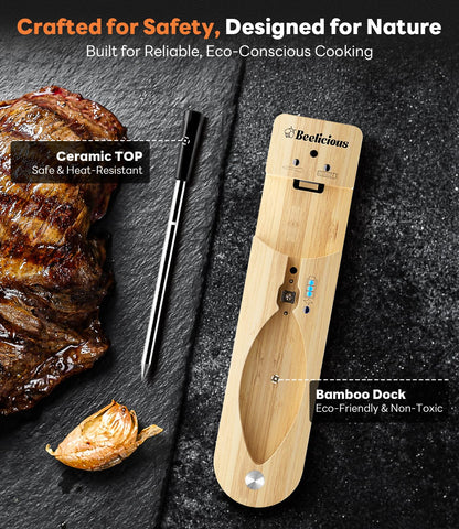 Beelicious Pro works with grill, oven, and air fryer for versatile cooking