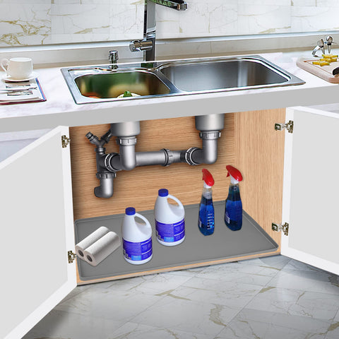 BeesVo multi-use cabinet mat suitable for kitchen and bathroom