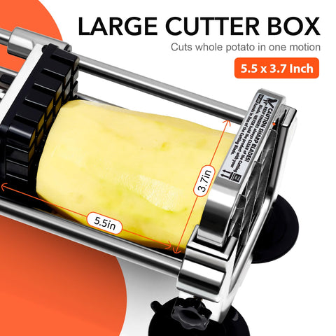 Befano SUS304 blades highlight hygiene and long-lasting sharpness for even fries