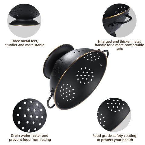 BeFare dishwasher-safe colander for easy cleaning after meals.