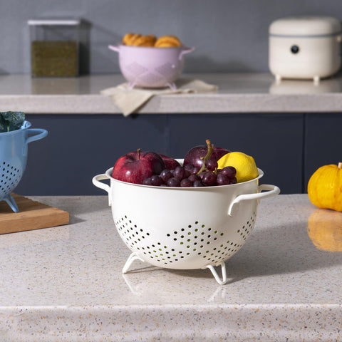 BeFare creative-use colander doubles as fruit basket or decorative bowl in kitchens.