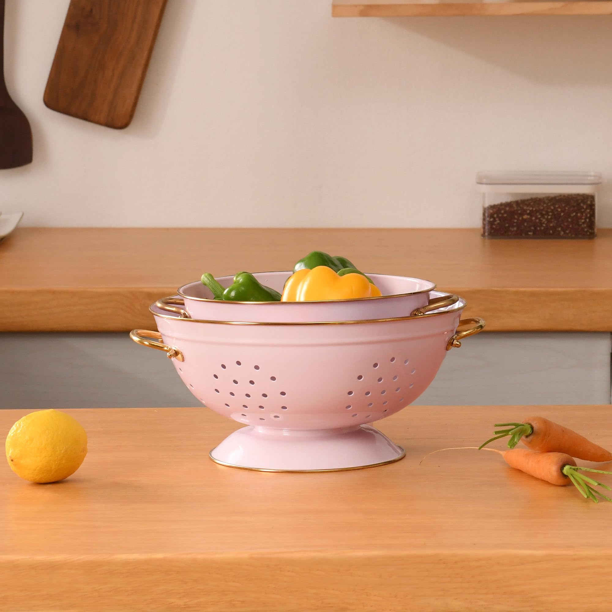 BeFare dishwasher-safe colander for easy cleanup after cooking.