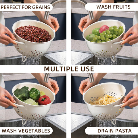 BeFare colander is easy to clean with hand-wash care for daily use.