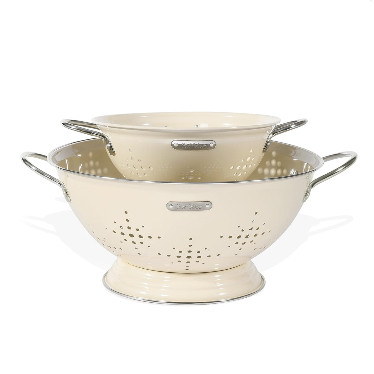 BeFare 1.5-qt colander with handle for quick rinsing and draining