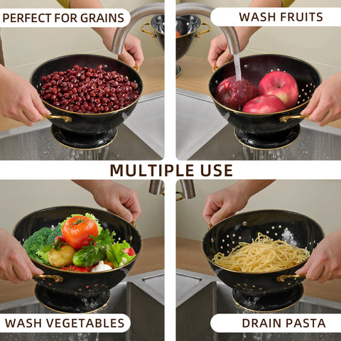 BeFare two-pack colander is dishwasher safe for easy cleanup