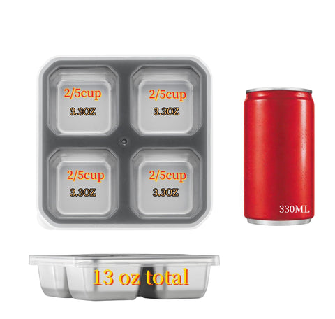BEFOY bento snack box with lid keeps snacks separated during travel