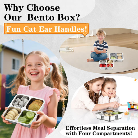 BEFOY dishwasher safe reusable lunch box simplifies cleanup