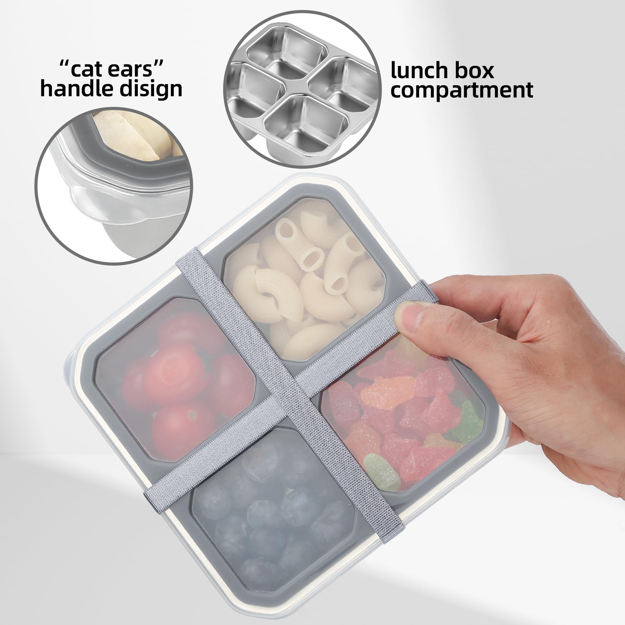 BEFOY kids meal plate four sections supports portion control at school