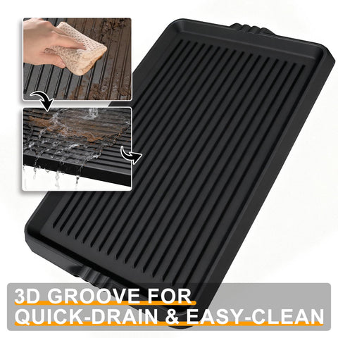 BEHERO boot tray easy-clean rubber for quick maintenance.