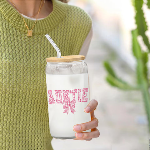 BEHIFL borosilicate glass cup with decorative designs for daily use