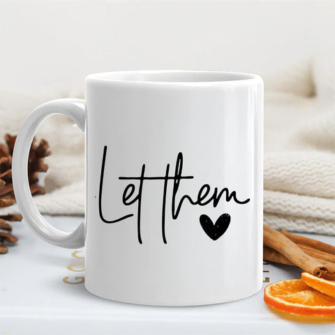 BEHIFL Comfortable Handle Mug with a large C-shaped grip for both hands.