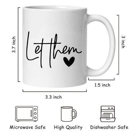 BEHIFL Daily-Use Office-Home Mug suits everyday coffee, tea, or cocoa moments.