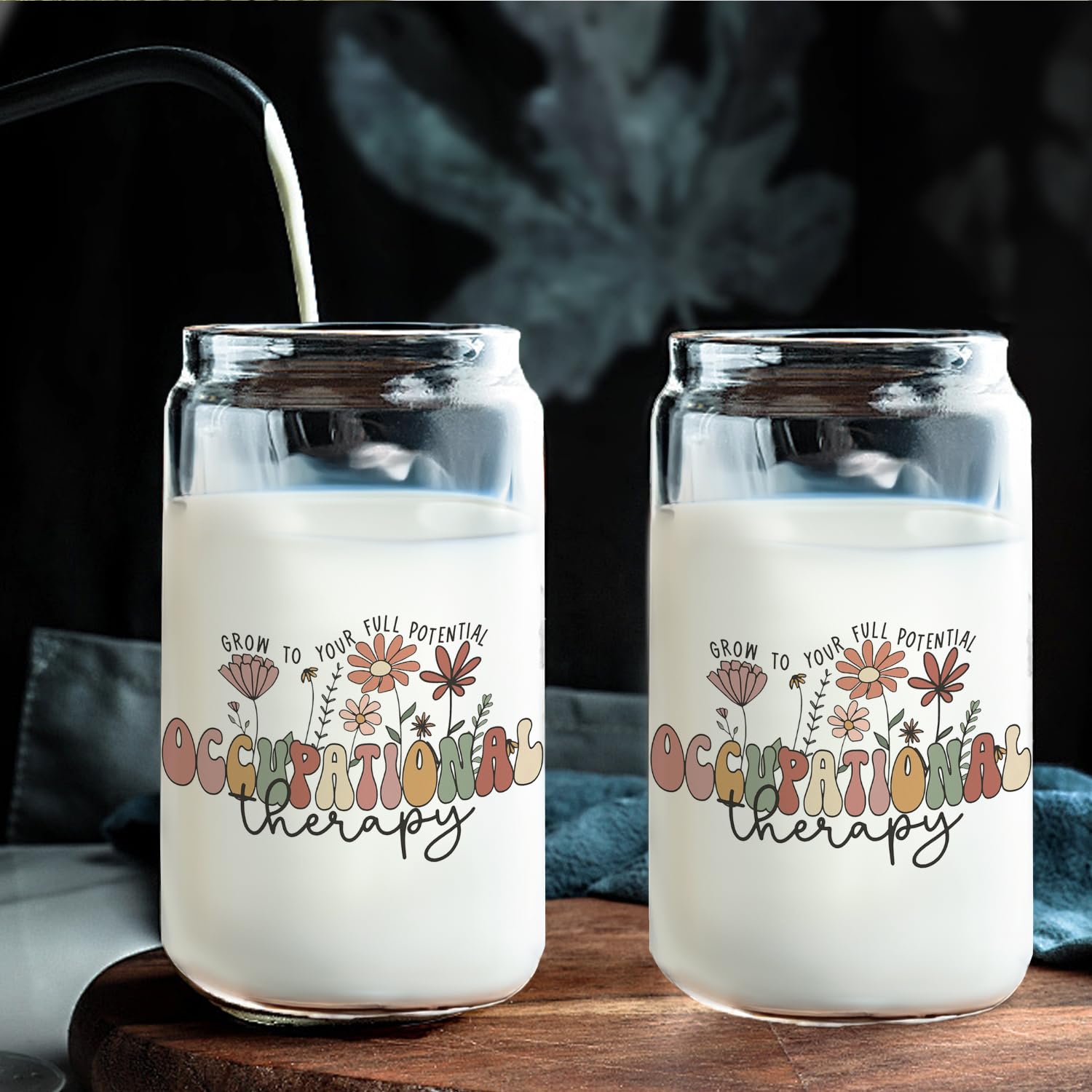 BEHIFL odorless bamboo lid preserves drink freshness