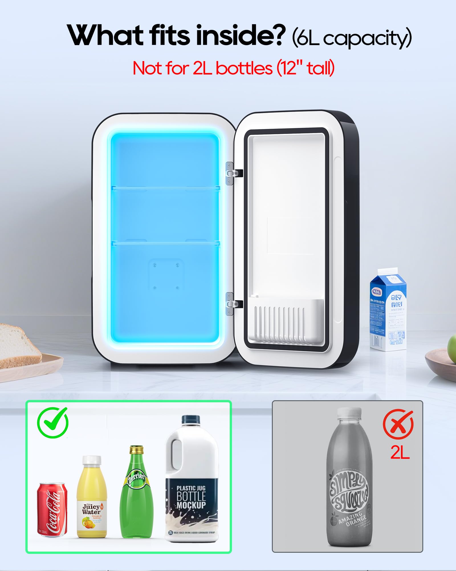 BEICHEN dual-power cooling and warming mode for meals and beverages