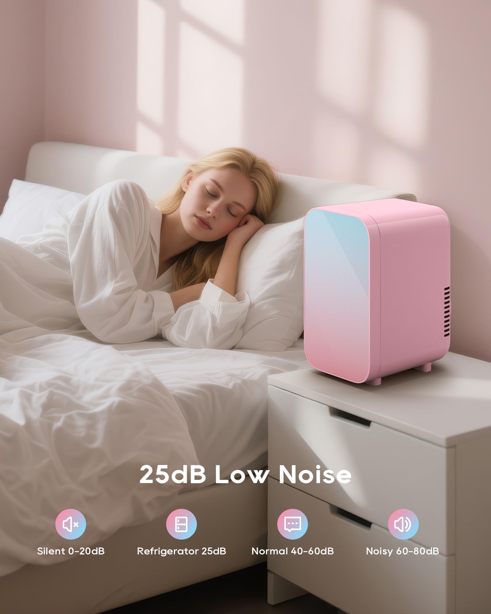BEICHEN mini-fridge gift-ready packaging suggests ideal present.