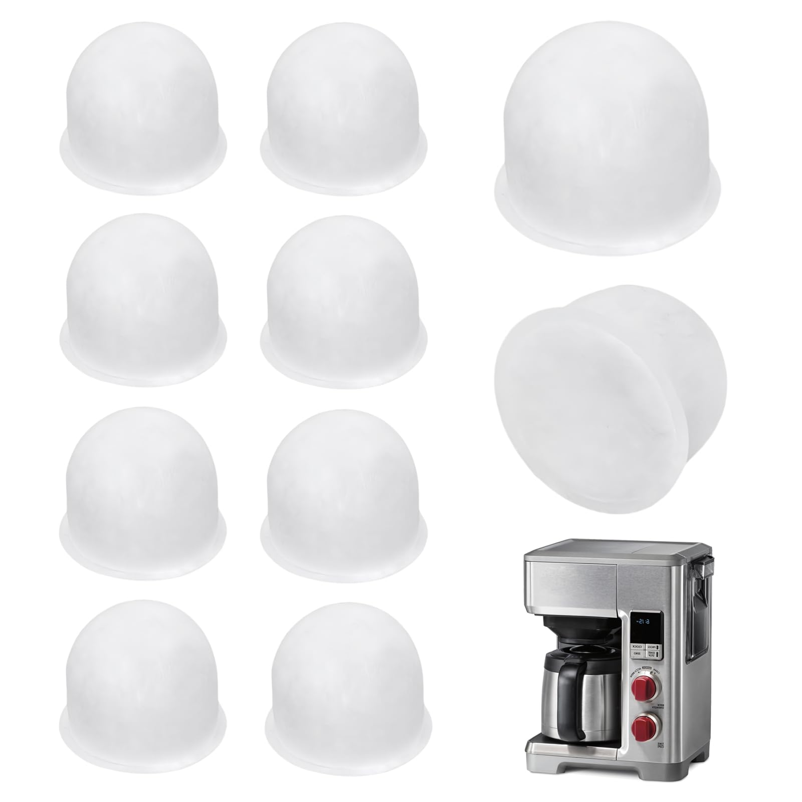 Beienz 10-pack Wolf Gourmet coffee filter pods for purer brewing