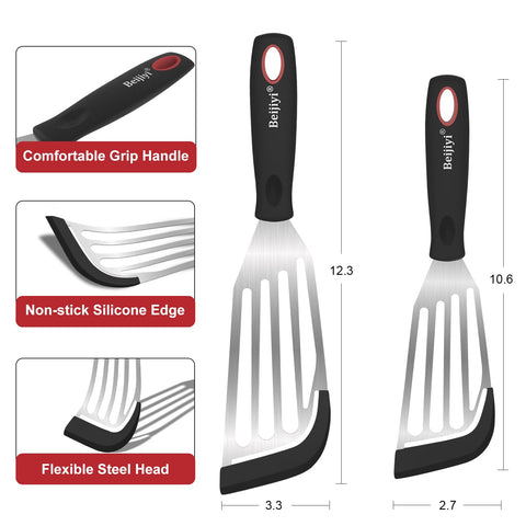 Beijiyi dishwasher-safe spatula with hanging hole for storage
