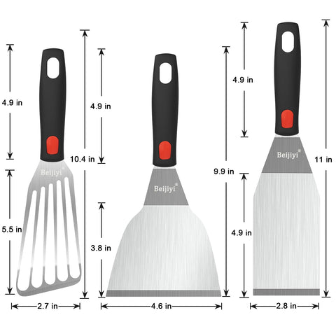 Beijiyi versatile spatula set ready for camping and outdoor grilling