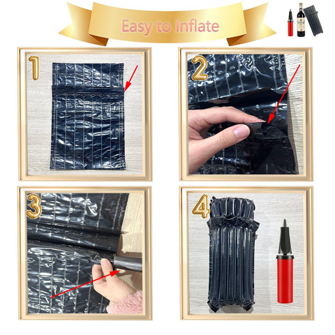 BeiLeiNiceHK black wine bottle protector bags shield bottles from bumps and leaks.