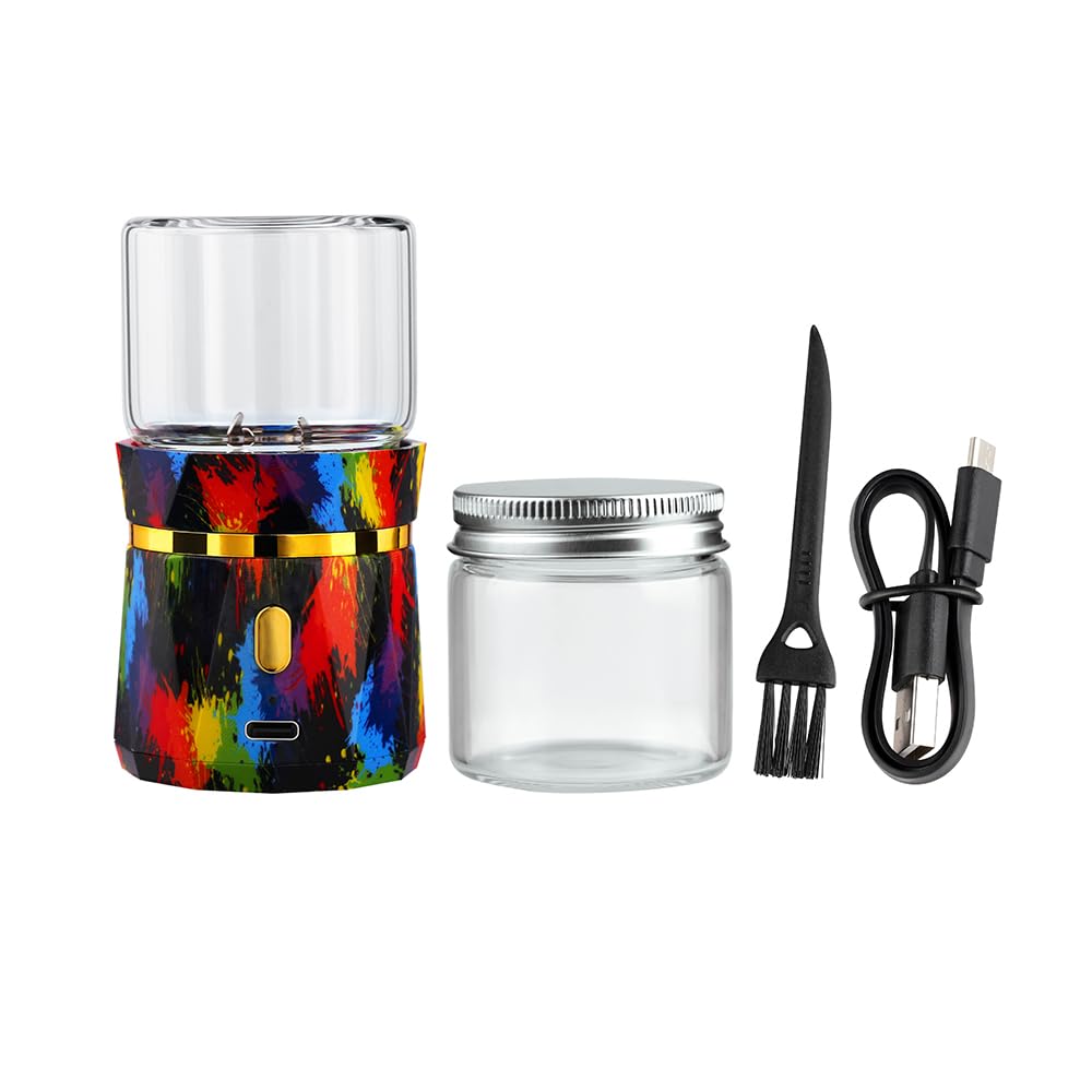 BEIXIFO electric grinder compact front view for space-saving spice grinding