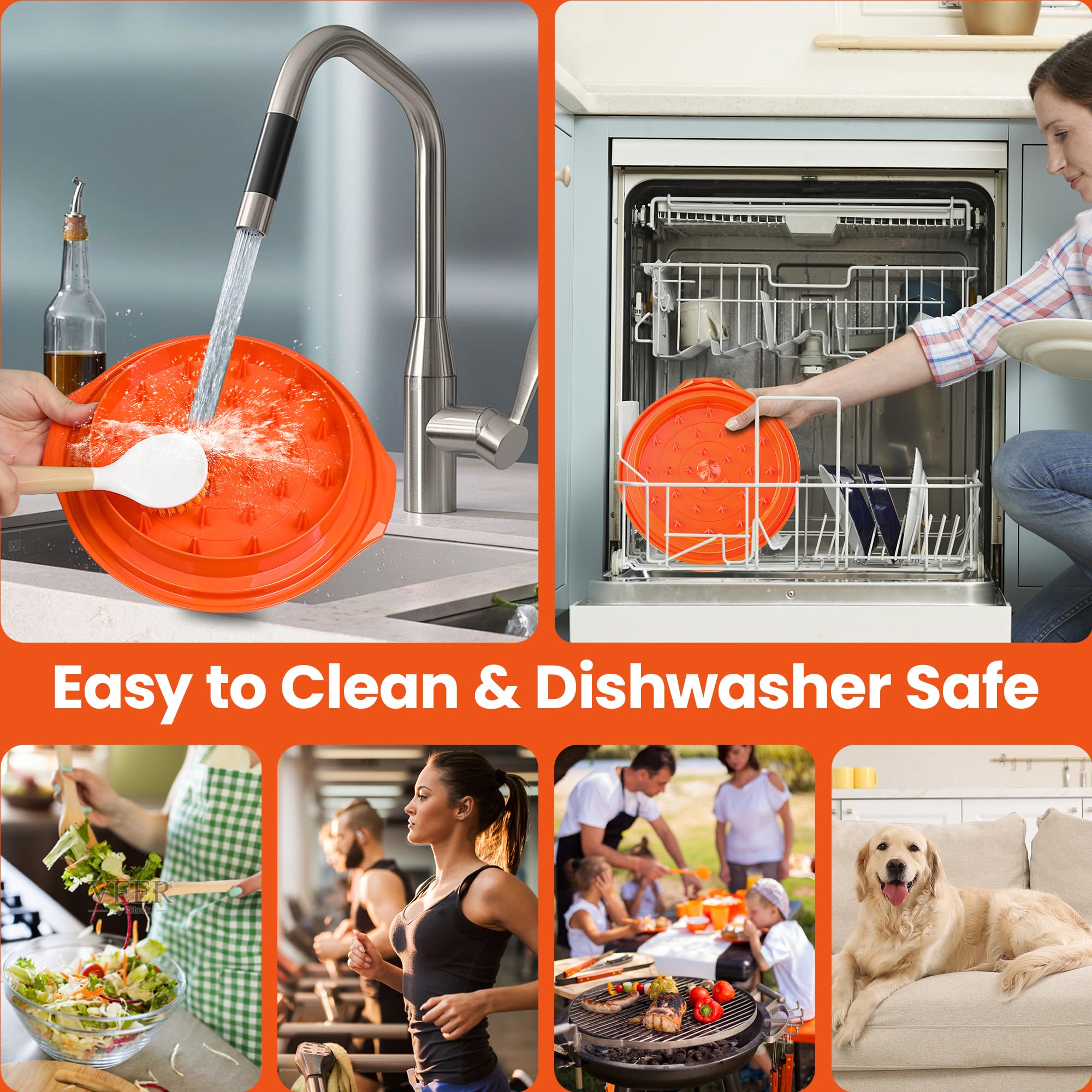 Beiyunee cleaning brush for quick, safe cleanup after shredding